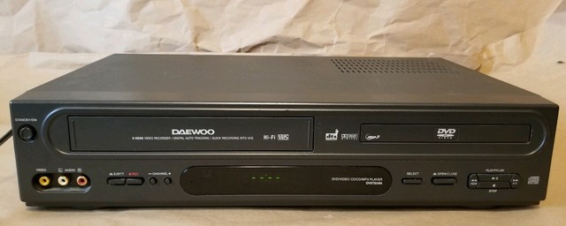 Dvd vhs daewoo