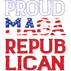 ALTRA T Shirt dalla S alla 2XL 3XL FIERO MAGA REPUBBLICANO divertimento politico adulto