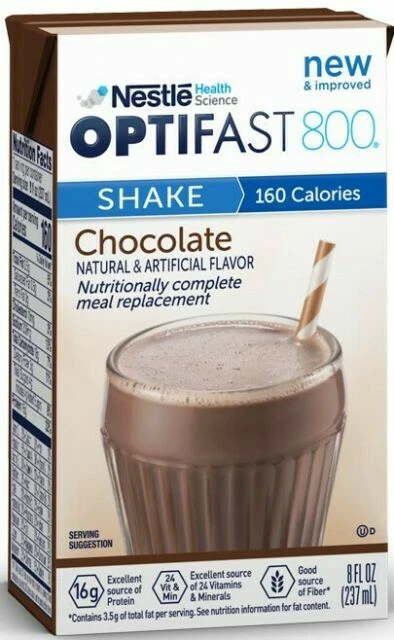Bebidas de reemplazo de Comidas Optifast beber Shake