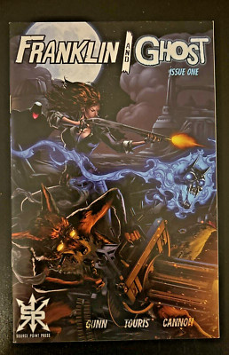 FRANKLIN AND GHOST #1 SOURCE POINT PRESs GUNN C2E2 Exclusive Shelton VF/NM-