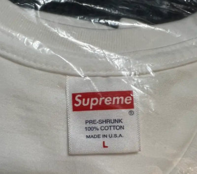 Supreme Tonal Box Logo Tee White Large | eBay