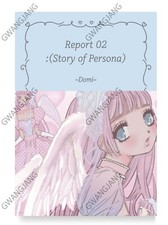 Report 02 Story of Persona illustation Lab Spin off Sticker Book Domi Epic Hot