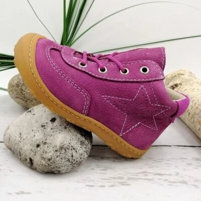 Ricosta PEPINO SAMI - Gr. 21 WMS mittel, Kinder Lauflernschuhe Leder Lila NEU