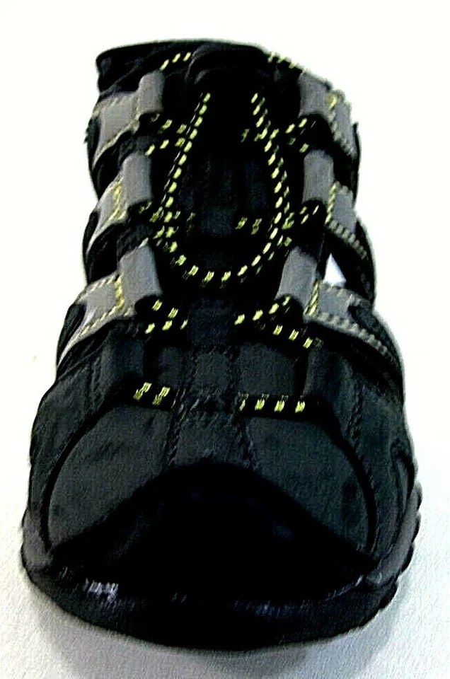 Hi-Tec Niños Niño Cove II Negro/Carbón/Super Limón EE. UU. Talla 1 M, Eur 32 Foto 4 de 4