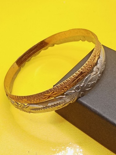 LOT OF Very Rare Extremely Ancient Bracelet Bronze Viking Artifact Authentic Ama
