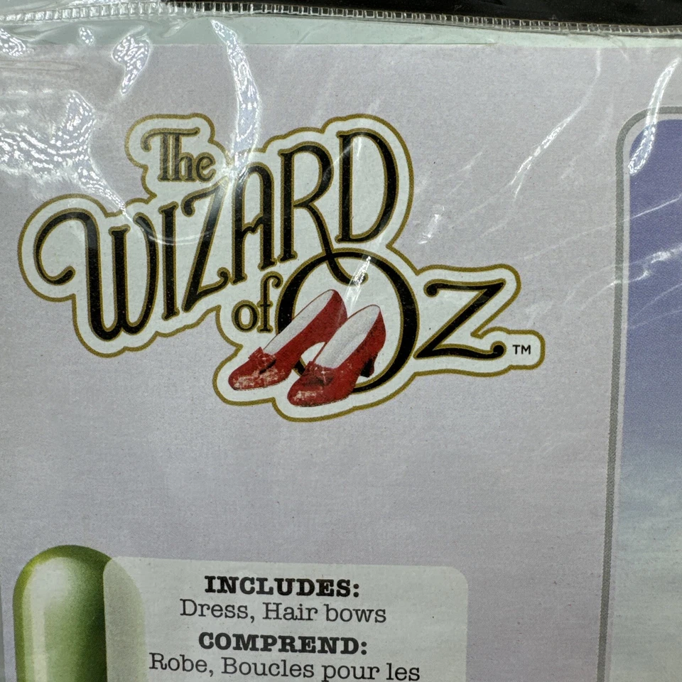 New Dorothy The Wizard Of Oz Girls Halloween Cosplay Costume Size Small (4-6) - Image 4 of 4