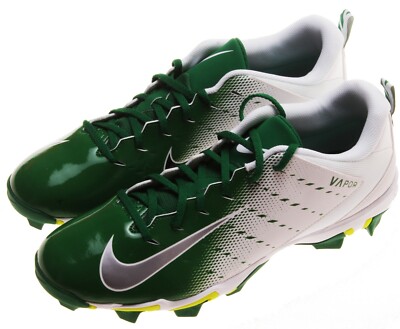 Nike Men's Vapor Untouchable Shark Football Cleats; Green/White