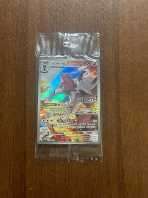 Pokémon TCG Indonesia Language Lycanroc AR IR Collector Set Stamp 130/SV-P