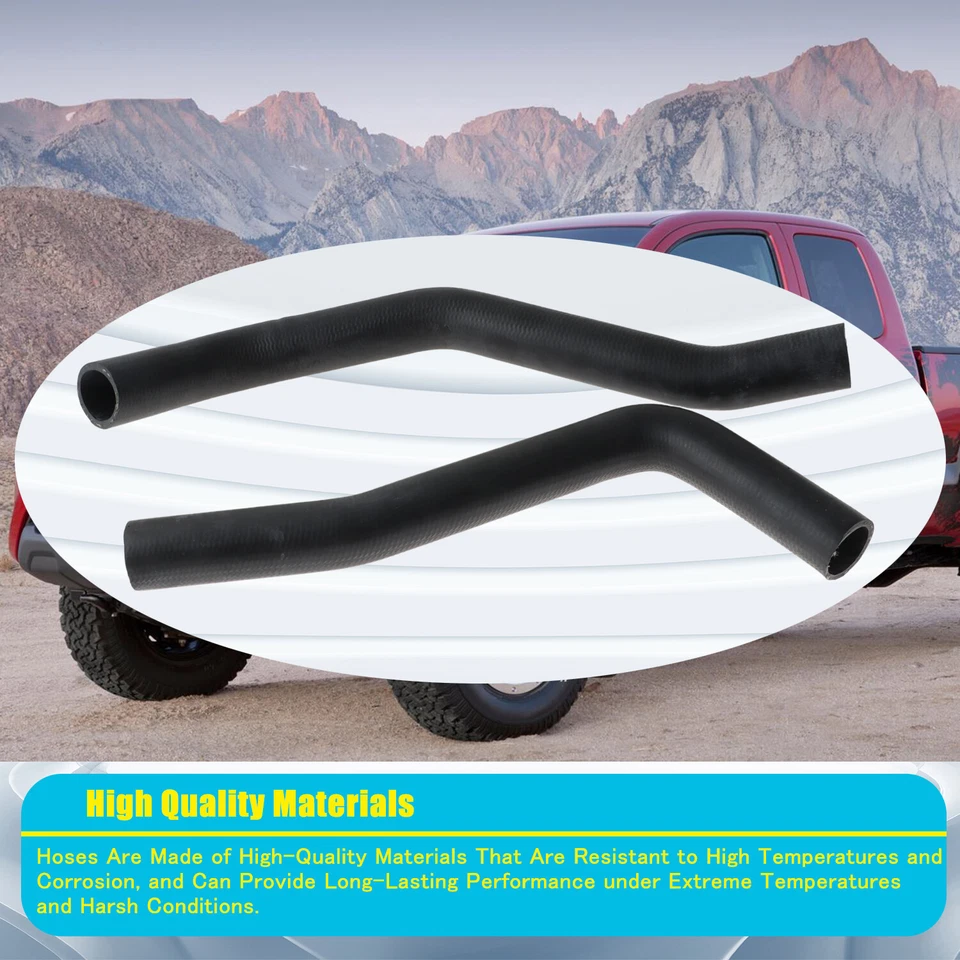 NEW 1 Pair Radiator Hose Upper & Lower for 2007-2014 Toyota FJ Cruiser 4.0L - Image 3 of 4