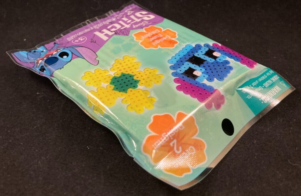 Disney Stitch Pixel Art Melty Bead Craft Art Kit Peg Board