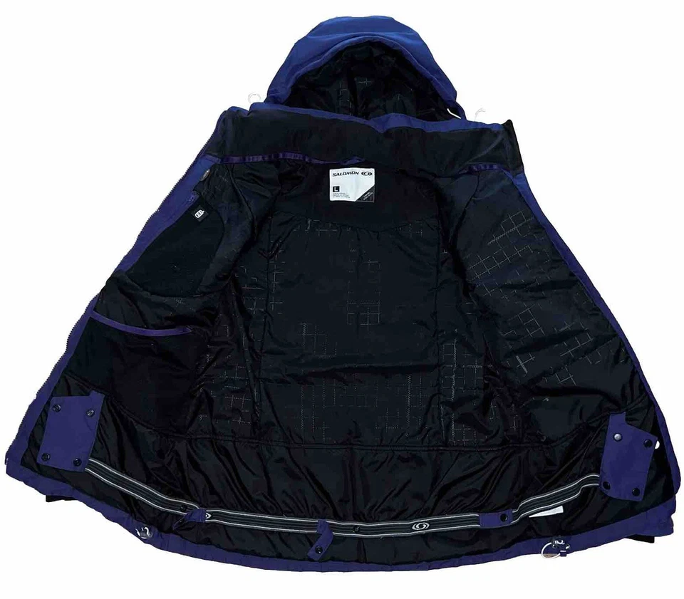 Salomon Clima Pro 10,000 Snowboard Ski Winter Insulated Jacket Womens L Outdoor - Image 2 of 4