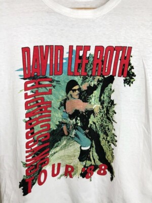DAVID LEE ROTH Christmas T-shirt Tee Short Sleeve Gift S to 5XL EN028