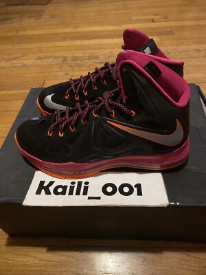 Nike Air Lebron X Size 8.5 Floridian 541100-005 B