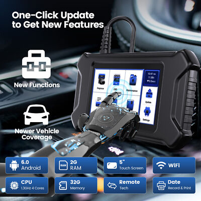 2026 MUCAR CS6 Profi Auto Auslesegerät KFZ OBD2 Diagnosegerät Scanner BCM TPMS