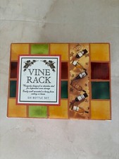 6 Bottle Vine Wine Rack stainless steel wall hung or suspended wine storage