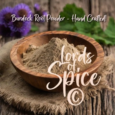 Burdock Root Powder (Arctium lappa) - 1 oz High Quality Herb USA