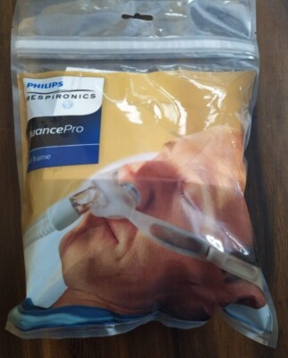 Respironics Nuance Pro Gel Frame & Extra Pillow Cushions New in Sealed Bag