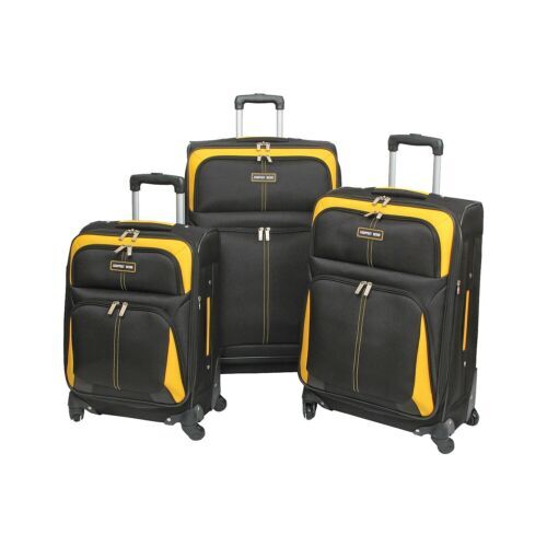 Geoffrey Beene Vertical Spinner Wheel Luggage Set