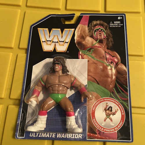 Ultimate Warrior WWE Retro Series Wrestling Action...