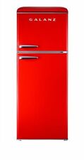 Galanz Retro Top Freezer Refrigerator W/ Dual Door True Freezer...