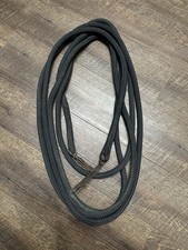 Horse Tack - Cuerda de yate negra Mecate riendas occidentales