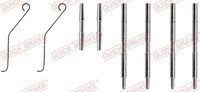 1X Quick Brake 109-1044 ZubehöRsatz Scheibenbremsbelag FüR Iveco