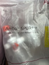 AMBU Bag SPUR II Pediatric Resuscitator w/ Manometer Exp 03-24 530614030 For tra