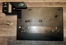 IBM Lenovo Thinkpad 2504 Docking Station 41W6562 41W6563 w/Keys. Untested