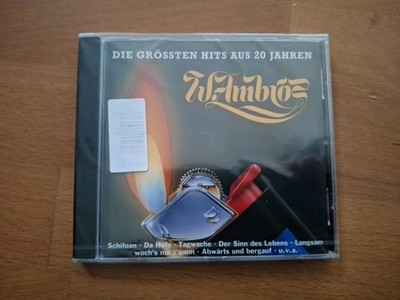 CD WOLFGANG AMBROS Die Grössten Hits aus 20 Jahren AMADEO 1992 NEU & VERSIEGELT