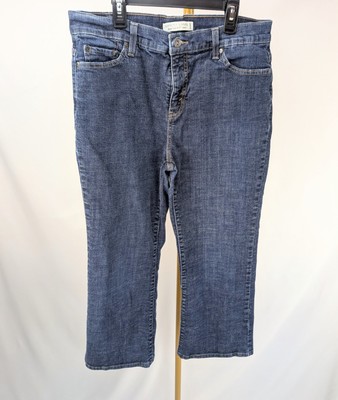 Levi's 512 Bootcut  Perfectly Slimming Jeans Women's Size 14 Short   Blue