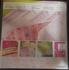 Creative Memories ONCE UPON A BABY GIRL BRIGHT album kit