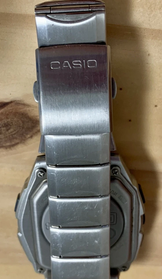 Relógio digital Casio WQV-3 câmera de pulso vintage excelente estado Japão - Imagem 4 de 4