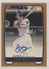 2012 Bowman Retail Prospect Auto Orange 82/250 Jedd Gyorko #BPA-JG Auto 1h9h