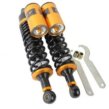 Amortiguadores de aire traseros universales ajustables para moto 12,6 pulgadas 320 mm para HONDA