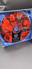 WWF Attitude Sega Dreamcast PAL Complete Tested Working Case Damage