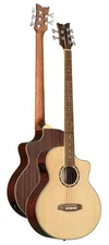 Ortega D7CE-5 5-String Acoustic Bass, Deep Series, Natural, 812mm Scale
