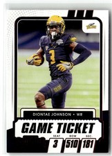 2021 Panini Contenders Draft Picks #95 Diontae Johnson Red