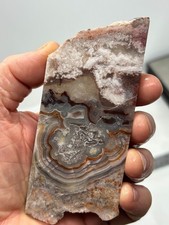 Mexican Laguna Crazy Lace Agate Slab Cabbing Collecting Combo Ship Avail