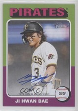 2024 Topps Heritage Real One Auto Ji Hwan Bae #ROA-JB Auto 1ap0