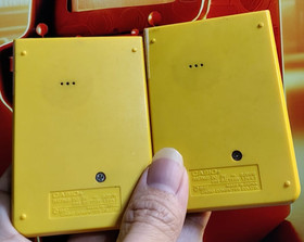 Casio Handheld Game CG-116A Hungry Dragon & CG-118A Funny Waiter rare 1987 Japan