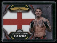Tom Aspinall 2024 Topps Chrome UFC International Flair #IFL-8