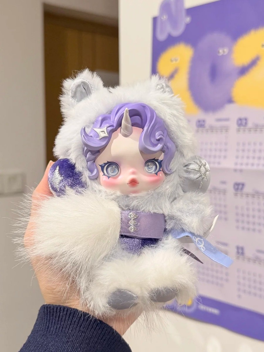 ぴ*迎様 スカルバンダMyLittlePony Rarity QueenChry Rarity-skullpanda My Little Pony Series Authentic Blind Box