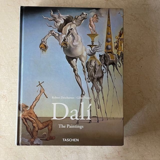 Dalí by Robert Descharnes The Paintings 1904-1989 Hardcover Art