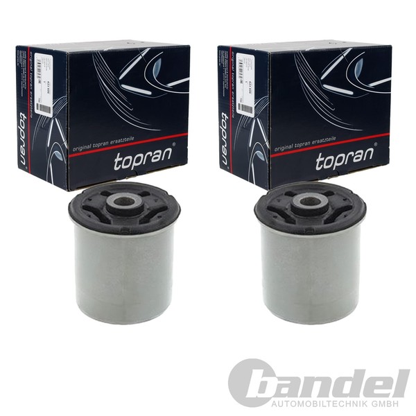 2X Topran Hinterachsbuchsen Lager Passend FüR Opel Ascona Astra Kadett Vectra-image