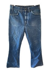 Vintage Levi's 646 0217 Bell Bottom 1970s Men s 32x31 Orange Tab a14