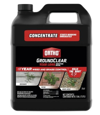 Ortho GroundClear Year Long Vegetation Killer Concentrate 2 GAL Weed & Grass