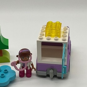 LEGO DUPLO SET DOC MCSTUFFINS  ROSIE THE AMBULANCE 10605  PRE- OWNED Incomplete