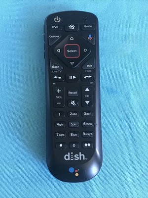 Dish Remote 54.0 - Voice Remote for Hopper w/Google Assistant 