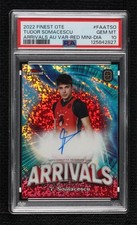 2022-23 Finest OTE Overtime Elite Arrivals 4/5 Tudor Somacescu PSA 10 Auto 1e41