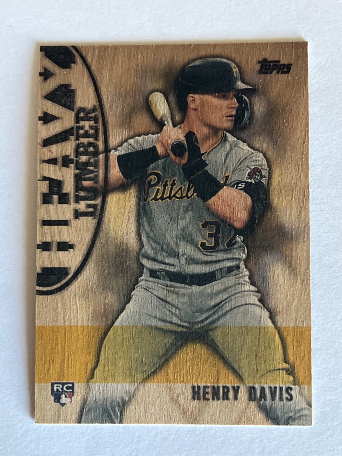 2024 Topps Series 1 - Heavy Lumber Henry Davis #HL-18 (RC)